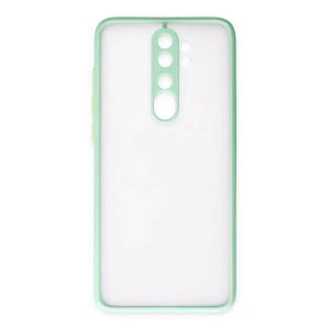 Mey İthalat®   Redmi Note 8 Pro Kılıf Montreal Silikon Kapak - Turkuaz