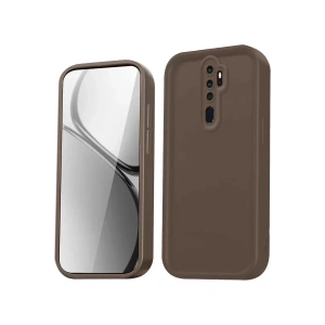 Mey İthalat®   Redmi Note 8 Pro Kılıf Viera Silikon - Kahverengi