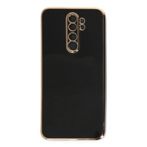 Mey İthalat® Redmi Note 8 Pro Kılıf Volet Silikon - Siyah