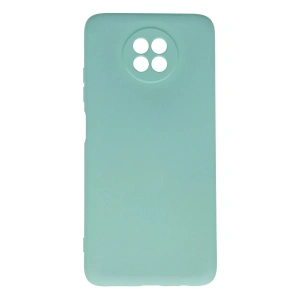 Mey İthalat® Redmi Note 9 5G Kılıf Nano içi Kadife Silikon - Turkuaz