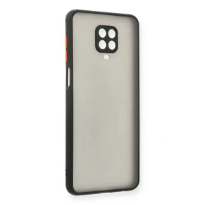 Mey İthalat®   Redmi Note 9 Pro Kılıf Montreal Silikon Kapak - Siyah