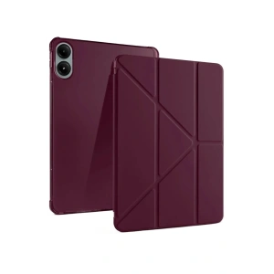 Mey İthalat®   Redmi Pad Pro 12.1 Kılıf Kalemlikli Mars Tablet Kılıfı - Mürdüm