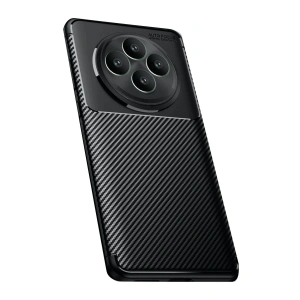 Mey İthalat®   Reno 11 FS Kılıf Auto Focus Karbon Kapak - Siyah