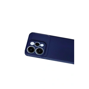 Mey İthalat®   Reno 15 Auto Focus Karbon Kapak - Lacivert