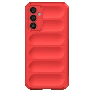 Mey İthalat®  Samsung A56 Kılıf Optimum Silikon - Kırmızı