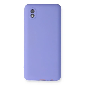 Mey İthalat®  Samsung Galaxy A01 Core Kılıf First Silikon - Lila
