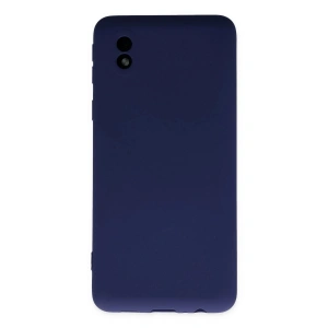 Mey İthalat® Samsung Galaxy A01 Core Kılıf Nano içi Kadife Silikon - Lacivert