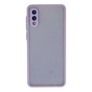 Mey İthalat®  Samsung Galaxy A02 Kılıf Montreal Silikon Kapak - Mor