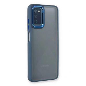 Mey İthalat®  Samsung Galaxy A03S Kılıf Dora Kapak - Mavi