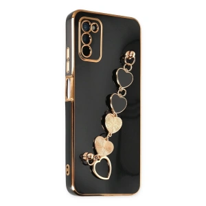 Mey İthalat®  Samsung Galaxy A03S Kılıf Esila Silikon - Siyah