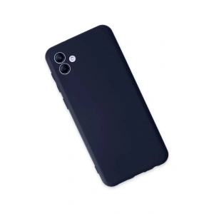 Mey İthalat®  Samsung Galaxy A04E Kılıf First Silikon - Lacivert