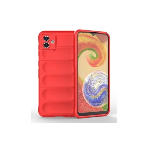 Mey İthalat® Samsung Galaxy A04E Kılıf Optimum Silikon - Kırmızı
