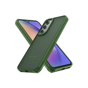 Mey İthalat®  Samsung Galaxy A04S Kılıf Elegant Kapak - Yeşil