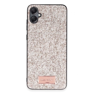 Mey İthalat®  Samsung Galaxy A05 Bright Simli Kapak - Gold