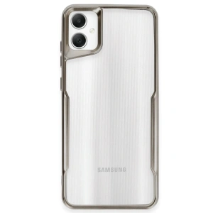 Mey İthalat®  Samsung Galaxy A05 Kılıf Boyi Silikon Kapak - Titan Gri