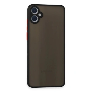 Mey İthalat®  Samsung Galaxy A05 Kılıf Montreal Silikon Kapak - Siyah