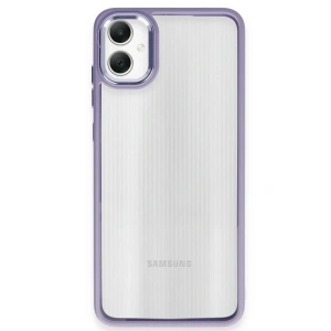 Mey İthalat®  Samsung Galaxy A05 Kılıf Power Silikon - Lila