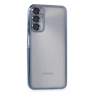 Mey İthalat® Samsung Galaxy A05S Kılıf Lensli Silikon - Açık Mavi