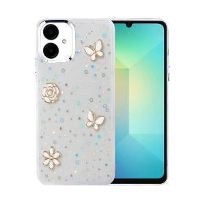 Mey İthalat®  Samsung Galaxy A06 Fiyonk Desenli Kapak - Desen 10
