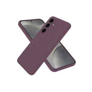 Mey İthalat®  Samsung Galaxy A06 Kılıf First Silikon - Mürdüm