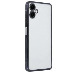 Mey İthalat®  Samsung Galaxy A06 Kılıf  Lensli Silikon - Siyah