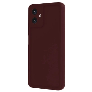 Mey İthalat®  Samsung Galaxy A06 Kılıf Viera Silikon - Bordo