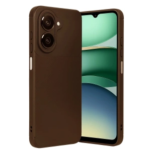 Mey İthalat®  Samsung Galaxy A07 4G Auto Focus Karbon Kapak - Kahverengi