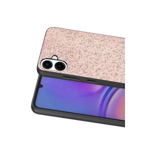 Mey İthalat®  Samsung Galaxy A07 4G Bright Simli Kapak - Pembe