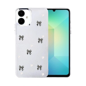 Mey İthalat®  Samsung Galaxy A07 4G Fiyonk Desenli Kapak - Desen 8