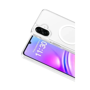 Mey İthalat®  Samsung Galaxy A07 4G Jota Magsafe Kapak - Şeffaf