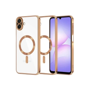Mey İthalat®  Samsung Galaxy A07 4G Kross Magneticsafe Kapak - Çöl Titanyum