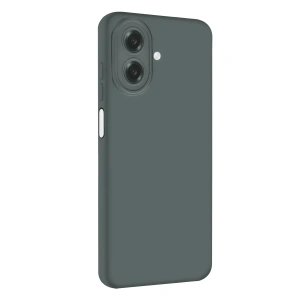 Mey İthalat®  Samsung Galaxy A07 4G Nano içi Kadife Silikon - Gri