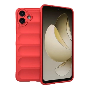 Mey İthalat®  Samsung Galaxy A07 4G Optimum Silikon - Kırmızı