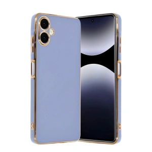 Mey İthalat®  Samsung Galaxy A07 4G Volet Silikon - Mavi