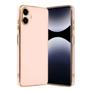 Mey İthalat®  Samsung Galaxy A07 4G Volet Silikon - Pembe