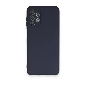 Mey İthalat®  Samsung Galaxy A13 4G Kılıf First Silikon - Lacivert