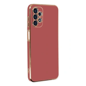Mey İthalat® Samsung Galaxy A13 4G Kılıf Volet Silikon - Kırmızı