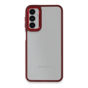 Mey İthalat®  Samsung Galaxy A14 4G Kılıf Dora Kapak - Kırmızı