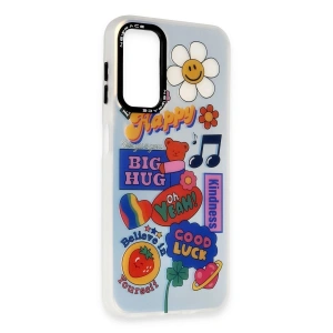 Mey İthalat®  Samsung Galaxy A14 4G Kılıf Estoril Desenli Kapak - Estoril - 15
