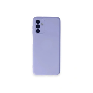Mey İthalat®  Samsung Galaxy A14 4G Kılıf Nano içi Kadife Silikon - Lila