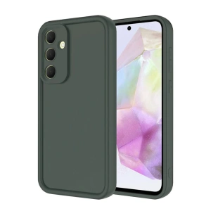 Mey İthalat®  Samsung Galaxy A16 5G Kılıf Viera Silikon - Koyu Yeşil