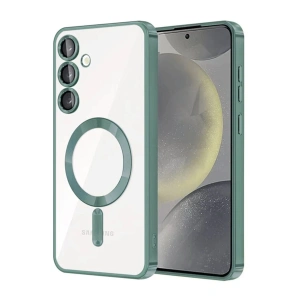 Mey İthalat®  Samsung Galaxy A17 5G Kross Magneticsafe Kapak - Koyu Yeşil