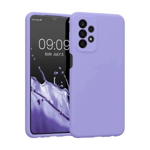 Mey İthalat®  Samsung Galaxy A23 4G Kılıf First Silikon - Lila