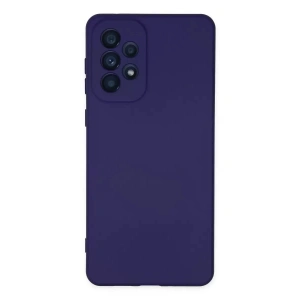 Mey İthalat®  Samsung Galaxy A23 4G Kılıf Nano içi Kadife Silikon - Mor
