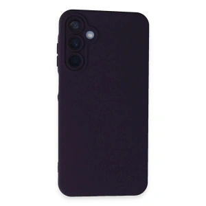 Mey İthalat®  Samsung Galaxy A25 5G Kılıf Nano içi Kadife Silikon - Mor