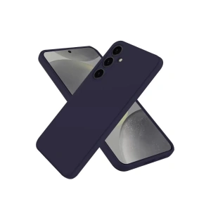 Mey İthalat®  Samsung Galaxy A26 Kılıf Nano içi Kadife Silikon - Lacivert