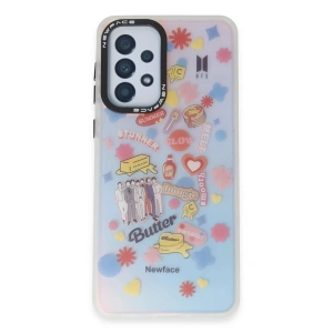 Mey İthalat®  Samsung Galaxy A33 5G Kılıf Estoril Desenli Kapak - Estoril - 16