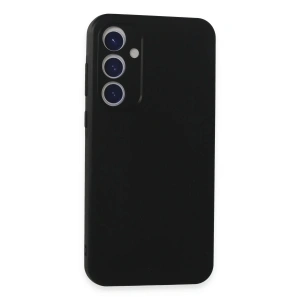 Mey İthalat®  Samsung Galaxy A35 5G Kılıf First Silikon - Siyah