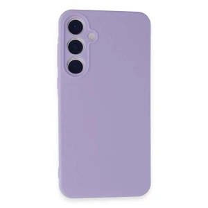 Mey İthalat®  Samsung Galaxy A35 5G Kılıf Nano içi Kadife Silikon - Lila