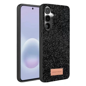 Mey İthalat®  Samsung Galaxy A37 5G Bright Simli Kapak - Siyah